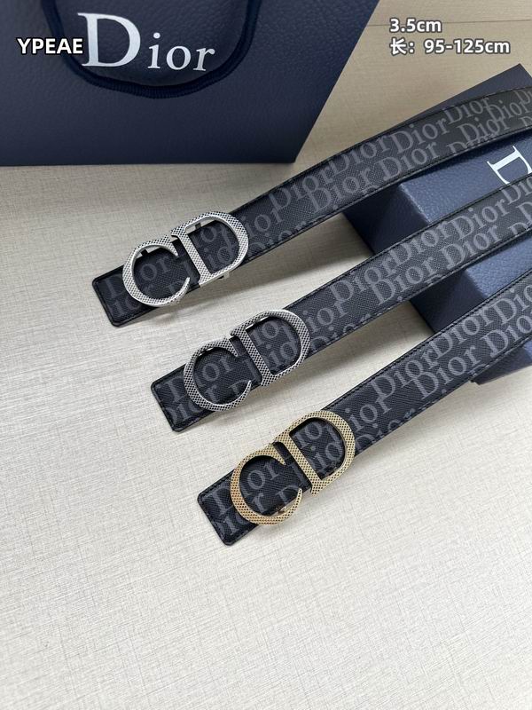 Dior belt 35mmX95-125cm 8L60